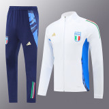 24/25 Italy White Jacket Tracksuit(02)