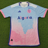 24/25 Algeria Blue Pink Special Edition  Player Version Soccer Jersey A30