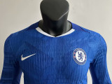 25/26 CHE Home Long Sleeve Player Version Soccer Jersey