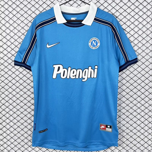 1998/1999 Napoli Home Retro Soccer Jersey