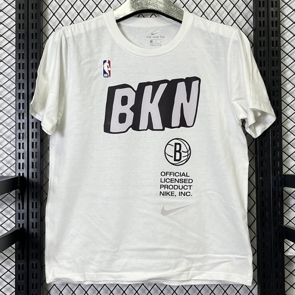 2025 T265 Blue Nets  Pure Cotton  White T-shirt