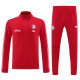 24/25  Bayern Red Jacket Tracksuit