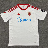 25/26  Sevilla Home  Fans  Soccer Jersey