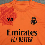 23/24 RMA  Orange （Y-3）Special Edition Fans Soccer Jersey