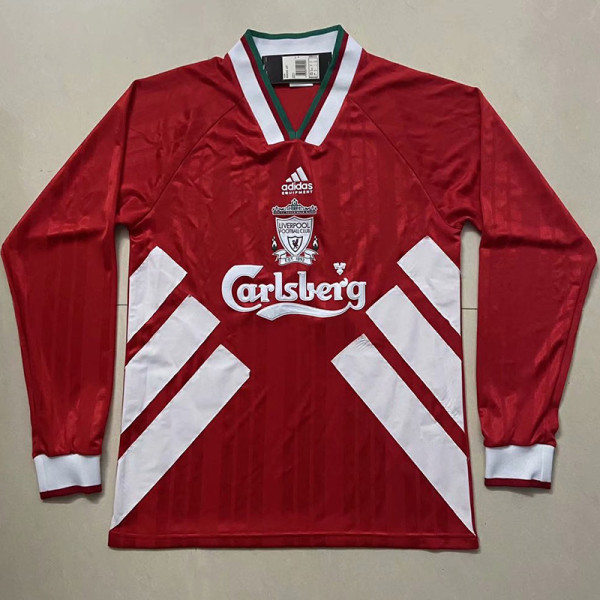 1993/1995 LIV Home Long Sleeve Retro Soccer Jersey (长袖)