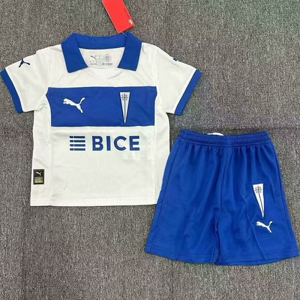 25/26 Universidad Catolica  Home Kids  Soccer Jersey