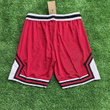 25/26 Flying Man Casual NBA Edition Red &White shorts#J2434