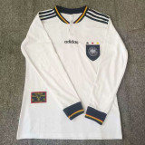 1996 Germany Home Retro Long Sleeve Soccer Jersey
