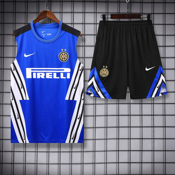 25/26  INT Blue Tank top and shorts suit