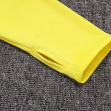 25/26  RMA Grey &Yellow Half Pull Tracksuit #B2563(半拉链)