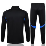 25/26  Man Utd Black  Jacket Tracksuit#A2526
