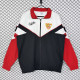 1992/1993 Sevilla White Black Retro Windbreaker