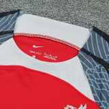 24/25  LIV Red Gray Shoulder  Training Shirts(红色灰肩）