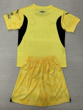 24/25 ACM Yellow Goalkeeper  Kids  Soccer Jersey