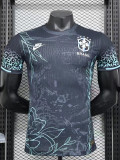 2024 Brazil Black King Berry Special Edition Player Version Soccer Jersey