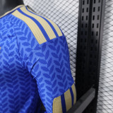 25/26 Italy Home Player Version Long Sleeve Soccer Jersey