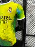25/26 RMA Fluorescent Green Player Version Soccer Jersey
