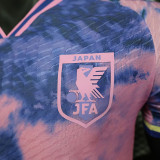24/25 Japan Blue &Pink Sea Wave Special Edition  Player Version Soccer Jersey