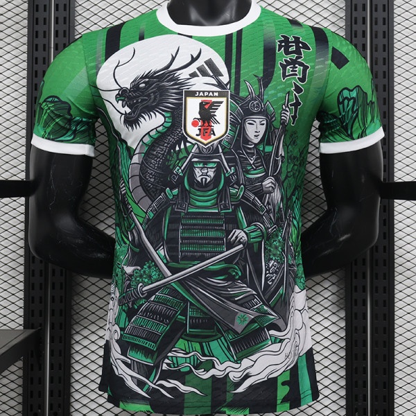 24/25 Japan Green Pirate Player Version Soccer Jersey