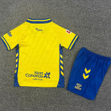 25/26 Las Palmas Home Kids  Soccer Jersey