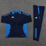 24/25 AD Sapphire Blue Half Zipper Sportswear # 801 宝蓝(半拉链)