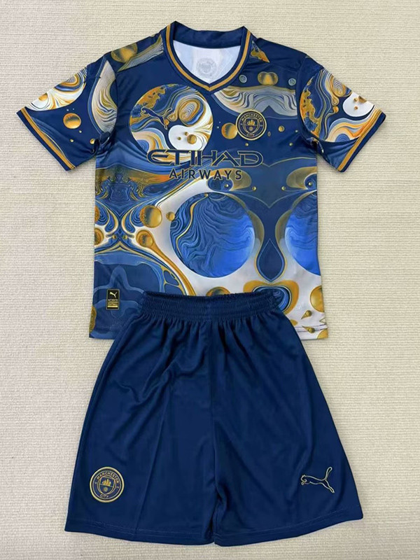 25/26 Man City Concept Edition Kids Soccer Jersey