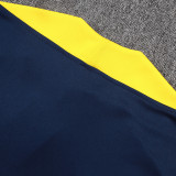 25/26 ATM Royal Blue Half Pull Tracksuit#B2580  (半拉链)