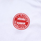25/26  Bayern White  Training Short Suit#D2594(两边红）