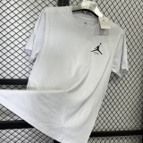 2025 T269 Jordan Logo  Pure Cotton  White T-shirt