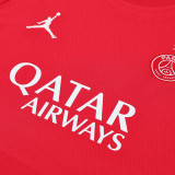 25/26 PSG Red Training Short Suit