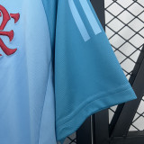 25/26  Flamengo Sky Blue  Polo Training shirts
