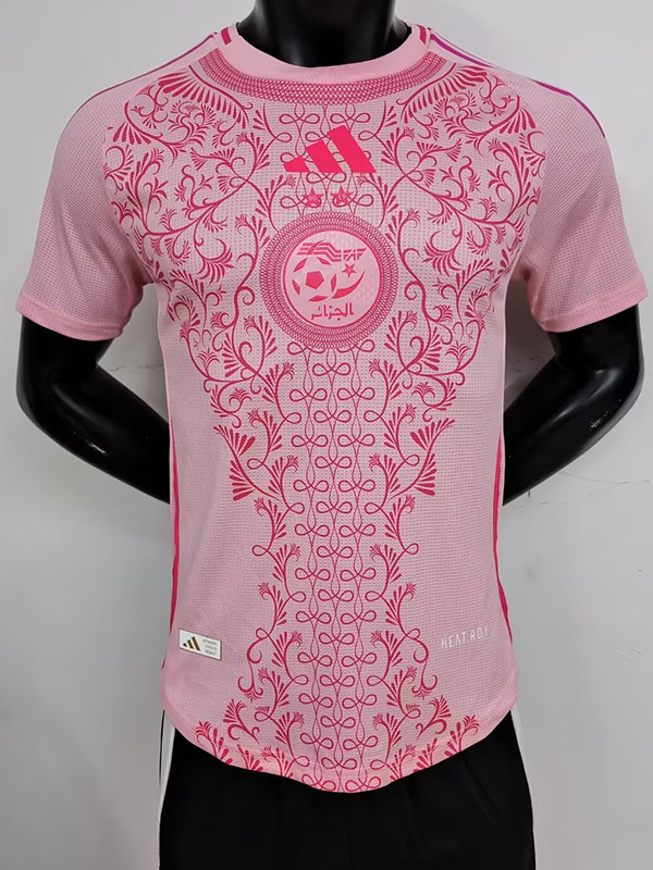 24/25 Algeria Pink Special Edition  Player Version Soccer Jersey A36