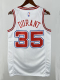 23/24 ROCKETS DUR ANT #35 White City Edition  Top Quality Hot Pressing NBA Jersey