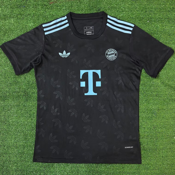 24/25 Bayern Black Special Edition Fans Soccer Jersey