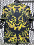 2024 Italy Yellow Black Special Edition Fans Soccer Jersey