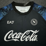 24/25 Napoli Black Blue Training shirts