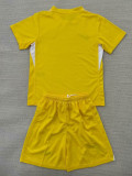 25/26  CHE Goalkeeper Yellow Kids  Soccer Jersey