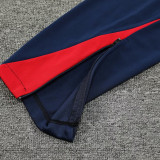 24/25 PSG Sapphire Blue Inkjet  Kids Half Pull Tracksuit  (童装、半拉链)