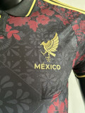 25/26 Mexico Golden Cup Flower Green Edition Player Version Soccer Jersey