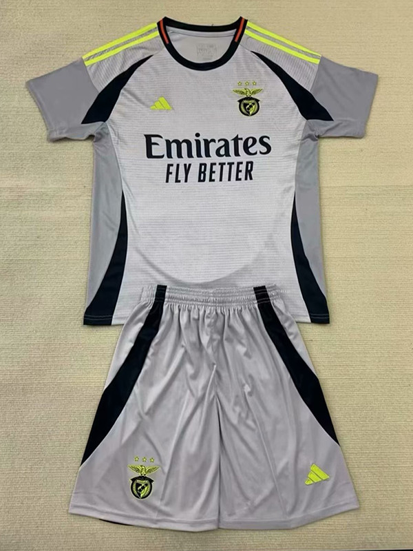 24/25  Benfica Third Kids Soccer Jersey