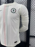 25/26 CHE Away  Long Sleeve  Player Version Soccer Jersey