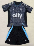 25/26 CHarlotte FC Home Kids Soccer Jersey