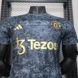 24/25 Man Utd  Stone Rose Special Edition Player Version Soccer Jersey