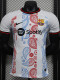 24/25 BAR  White Puzzle Special Edition  Player Version Soccer Jersey