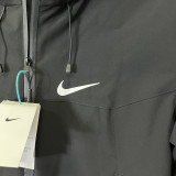 24/25 A801 NK Black Thickened Assault  Hooded Windbreaker (加厚冲锋衣）