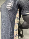 2024 England Black Grey Jordan Edition  Player Version Soccer Jersey(5A)