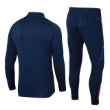24/25  Italy Sapphire blue Half Pull Tracksuit  (半拉链)