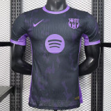 25/26 BAR  Special Edition Black & Purple Player Version Soccer Jersey