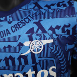 24/25 ARS Blue Pattern  Player Version Soccer Jersey