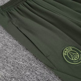 24/25 PSG Military Grass Green  Half Pull Tracksuit  (半拉链)
